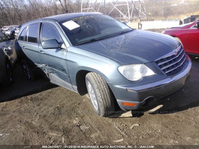 2A8GM68XX7R155218 - 2007 CHRYSLER PACIFICA TOURING BLUE photo 1