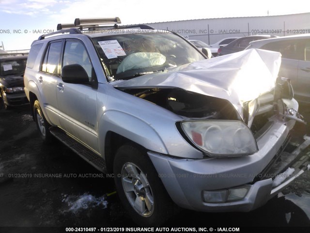 JTEBU14R948016258 - 2004 TOYOTA 4RUNNER SR5/SPORT SILVER photo 1