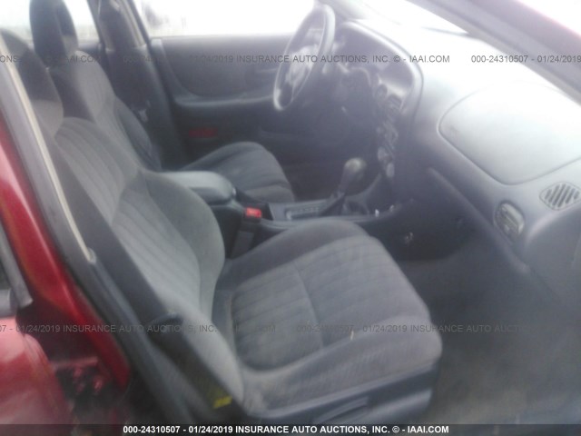 1G2WK52J71F130013 - 2001 PONTIAC GRAND PRIX SE 红色 照片 5