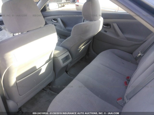 4T4BF3EK9AR001551 - 2010 TOYOTA CAMRY SE/LE/XLE GRAY photo 8