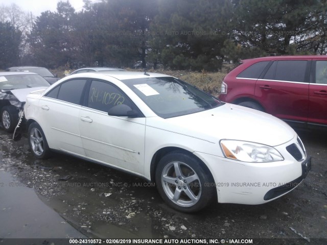 1G2ZG57N184108718 - 2008 PONTIAC G6 SE WHITE photo 1