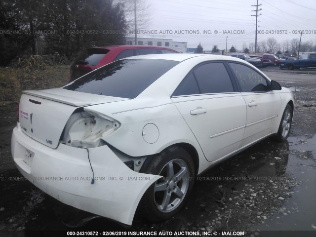 1G2ZG57N184108718 - 2008 PONTIAC G6 SE WHITE photo 4