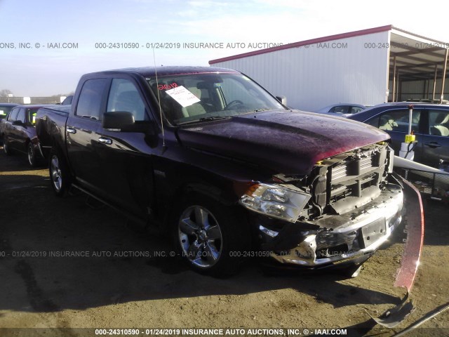 1C6RR7LT0JS145922 - 2018 RAM 1500 SLT RED photo 1