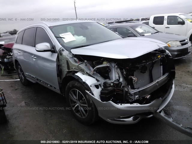 5N1DL0MN0KC503023 - 2019 INFINITI QX60 LUXE/PURE SILVER photo 1