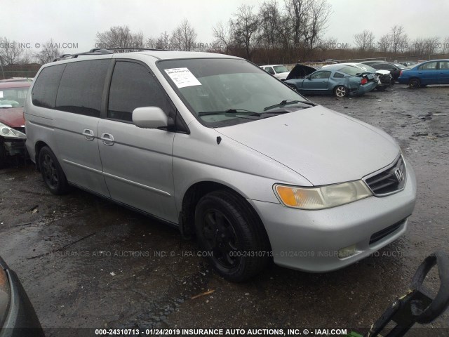 2HKRL18012H557966 - 2002 HONDA ODYSSEY EXL SILVER photo 1