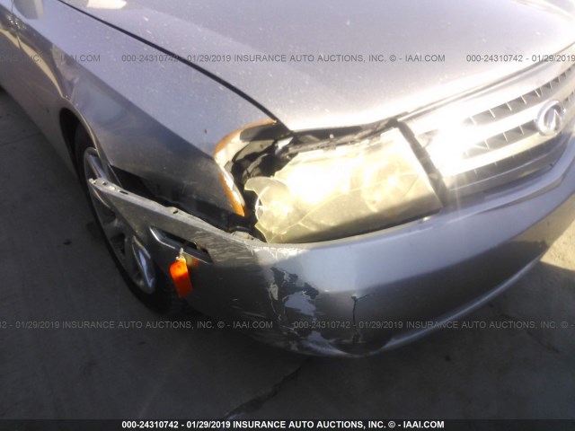 JNKAY41EX3M004227 - 2003 INFINITI M45 GRAY photo 6