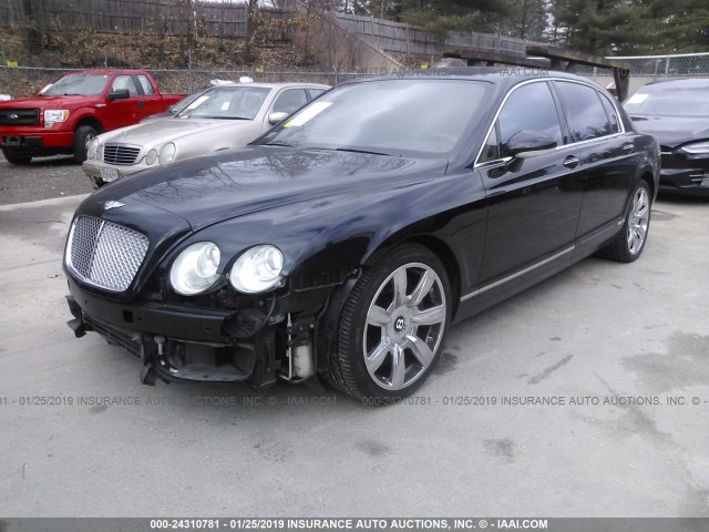 SCBBR53W66C036202 - 2006 BENTLEY CONTINENTAL FLYING SPUR BLUE photo 2
