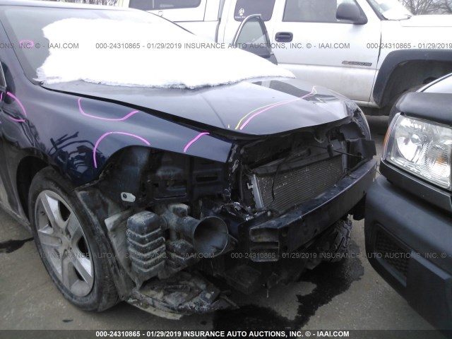 1G1ZA5EU2BF224814 - 2011 CHEVROLET MALIBU LS BLUE photo 6