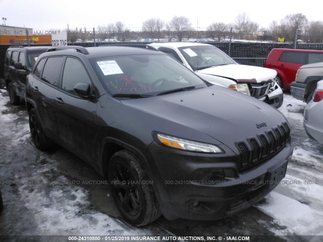 1C4PJMDX3JD532959 - 2018 JEEP CHEROKEE LIMITED GRAY photo 1