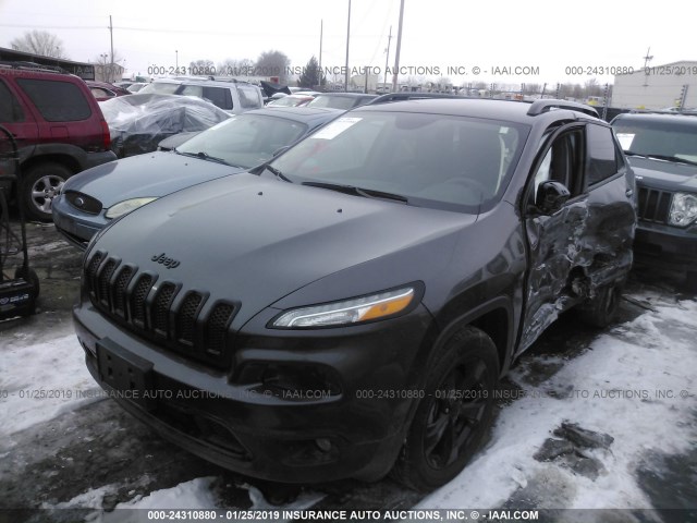 1C4PJMDX3JD532959 - 2018 JEEP CHEROKEE LIMITED GRAY photo 2