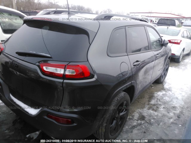 1C4PJMDX3JD532959 - 2018 JEEP CHEROKEE LIMITED GRAY photo 4