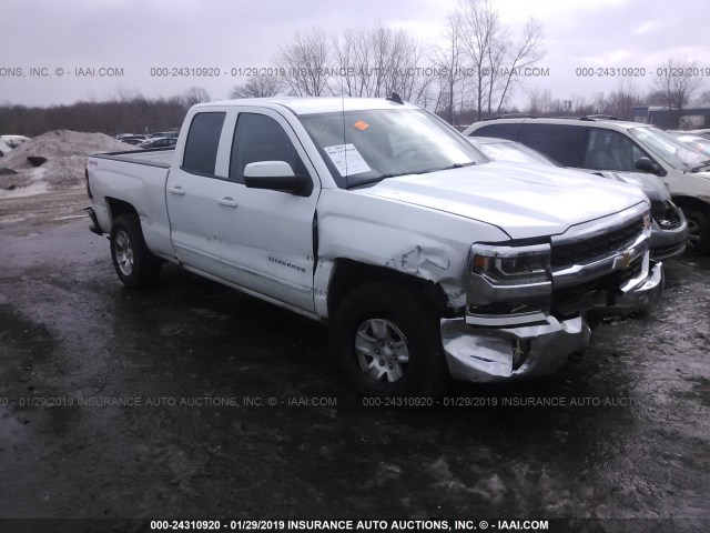 1GCVKREH8HZ245073 - 2017 CHEVROLET SILVERADO K1500 LT WHITE photo 1