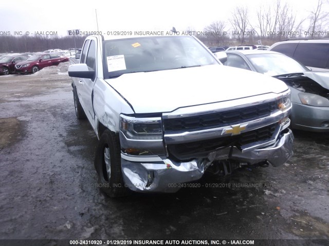 1GCVKREH8HZ245073 - 2017 CHEVROLET SILVERADO K1500 LT WHITE photo 6