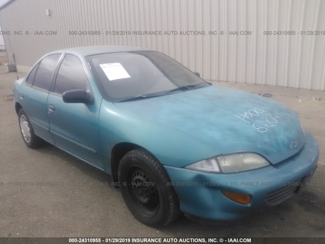 1G1JF5241V7184470 - 1997 CHEVROLET CAVALIER LS TURQUOISE photo 1