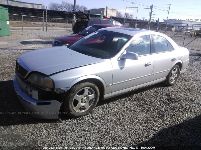 1LNHM87A81Y735733 - 2001 LINCOLN LS SILVER photo 2