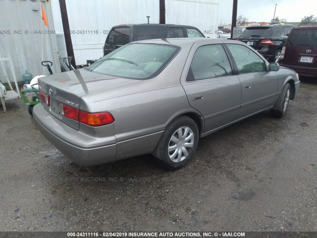 JT2BG22K910603179 - 2001 TOYOTA CAMRY CE/LE/XLE GRAY photo 4