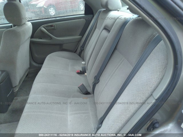 JT2BG22K910603179 - 2001 TOYOTA CAMRY CE/LE/XLE GRAY photo 8