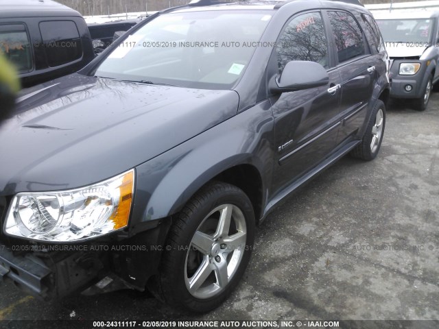 2CKDL537886013072 - 2008 PONTIAC TORRENT GXP GRAY photo 2