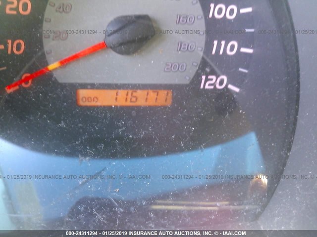 5TEJU62N97Z367140 - 2007 TOYOTA TACOMA DOUBLE CAB PRERUNNER BLACK photo 7