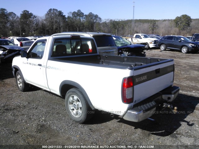 1N6DD21S7WC368410 - 1998 NISSAN FRONTIER WHITE photo 3