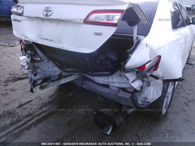 4T1BF1FKXCU540311 - 2012 TOYOTA CAMRY SE/LE/XLE 白色 照片 6