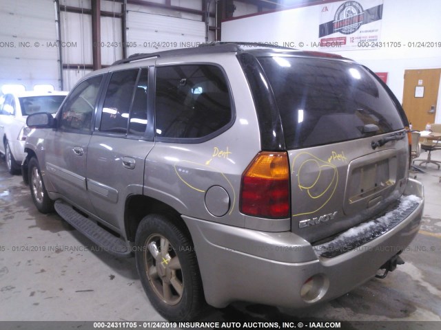 1GKDT13SX22365146 - 2002 GMC ENVOY GRAY photo 3