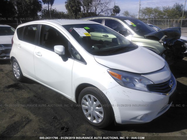 3N1CE2CP9GL363125 - 2016 NISSAN VERSA NOTE S/S PLUS/SV/SL/SR WHITE photo 1