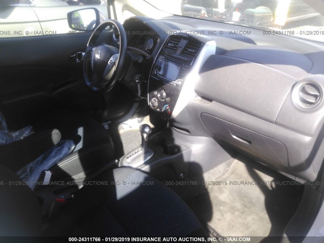 3N1CE2CP9GL363125 - 2016 NISSAN VERSA NOTE S/S PLUS/SV/SL/SR WHITE photo 5
