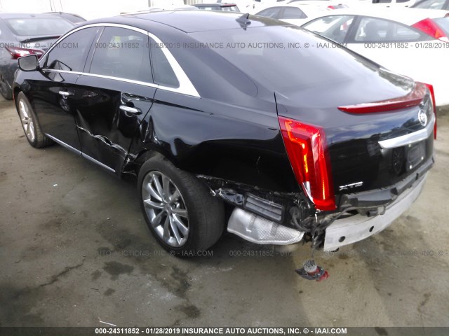 2G61M5S34E9219637 - 2014 CADILLAC XTS LUXURY COLLECTION BLACK photo 3