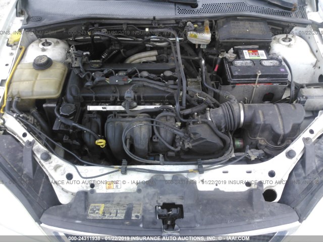 1FAFP34N17W176940 - 2007 FORD FOCUS ZX4/S/SE/SES 白色 照片 10
