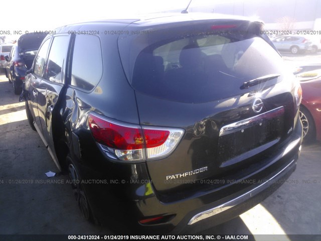 5N1AR2MM0FC626010 - 2015 NISSAN PATHFINDER S/SV/SL/PLATINUM GRAY photo 3