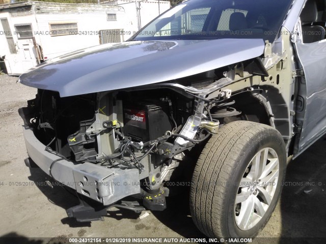 5TDZKRFHXFS078147 - 2015 TOYOTA HIGHLANDER LE/LE PLUS SILVER photo 6