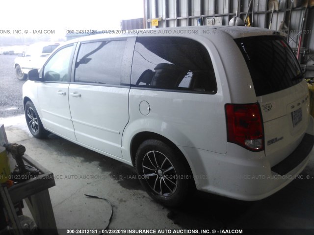 2C4RDGBG1FR542656 - 2015 DODGE GRAND CARAVAN  WHITE photo 3