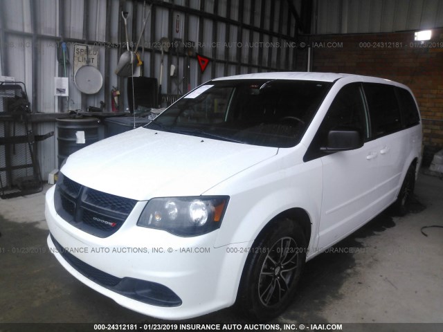 2C4RDGBG1FR542656 - 2015 DODGE GRAND CARAVAN  WHITE photo 6