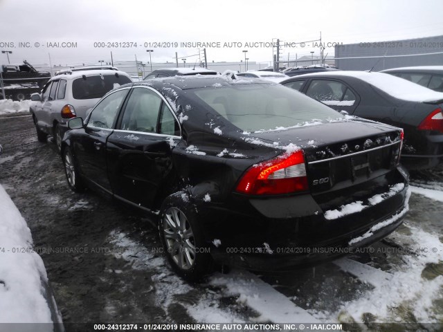 YV1AS982691087915 - 2009 VOLVO S80 3.2 BLACK photo 3