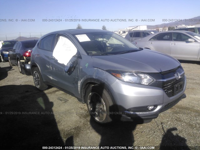 3CZRU5H51JM720408 - 2018 HONDA HR-V EX SILVER photo 1