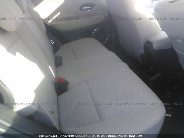 3CZRU5H51JM720408 - 2018 HONDA HR-V EX SILVER photo 8