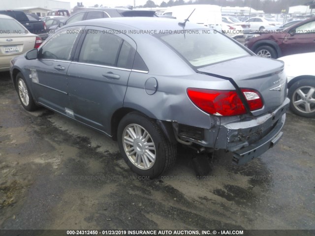 1C3LC56B39N517436 - 2009 CHRYSLER SEBRING TOURING/LIMITED GRAY photo 3