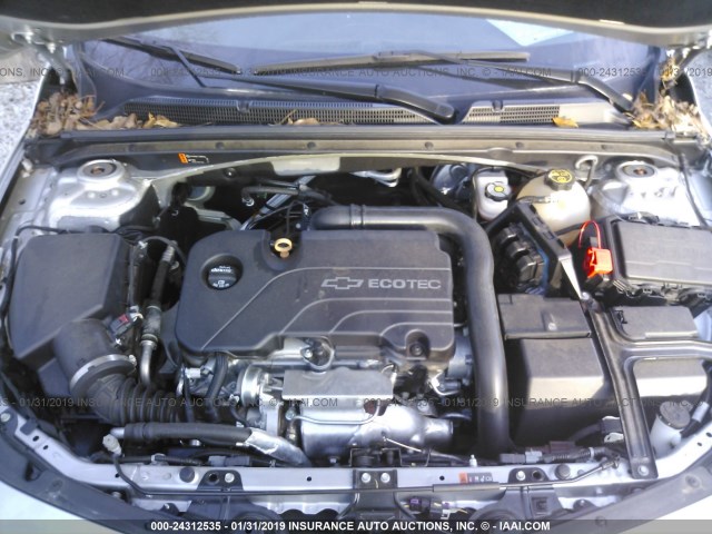 1G1ZB5ST5HF198713 - 2017 CHEVROLET MALIBU LS SILVER photo 10