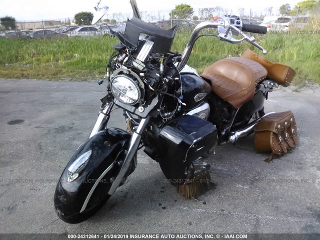 56KTRLAA0H3350664 - 2017 INDIAN MOTORCYCLE CO. ROADMASTER CLASSIC BLACK photo 2