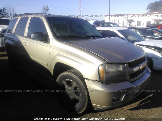 1GNDS13S062100781 - 2006 CHEVROLET TRAILBLAZER LS/LT Dark Brown photo 1