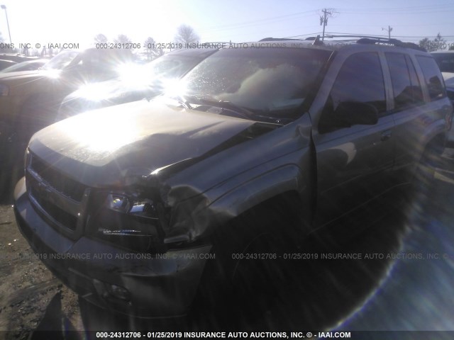 1GNDS13S062100781 - 2006 CHEVROLET TRAILBLAZER LS/LT Dark Brown photo 6