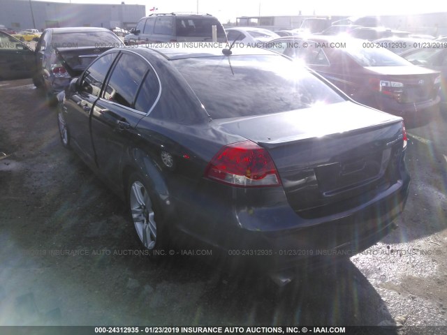 6G2ER57778L135103 - 2008 PONTIAC G8 GRAY photo 3