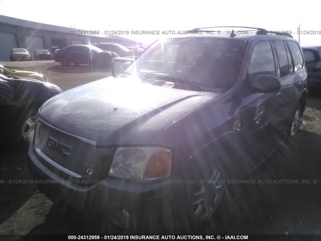 1GKET63M672264535 - 2007 GMC ENVOY DENALI GRAY photo 2