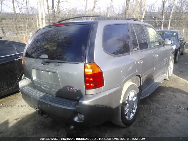 1GKET63M672264535 - 2007 GMC ENVOY DENALI GRAY photo 4