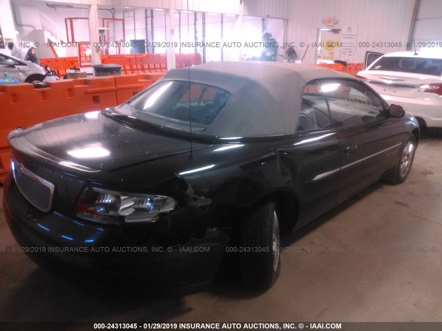 1C3EL65R66N237003 - 2006 CHRYSLER SEBRING LIMITED BLACK photo 4