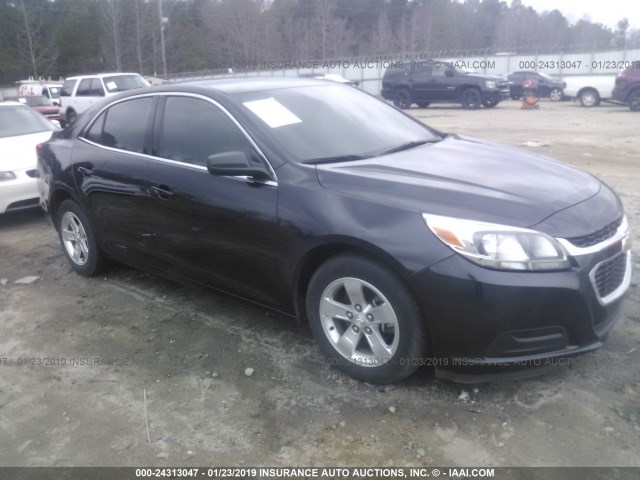 1G11B5SL1FF311194 - 2015 CHEVROLET MALIBU LS BLACK photo 1