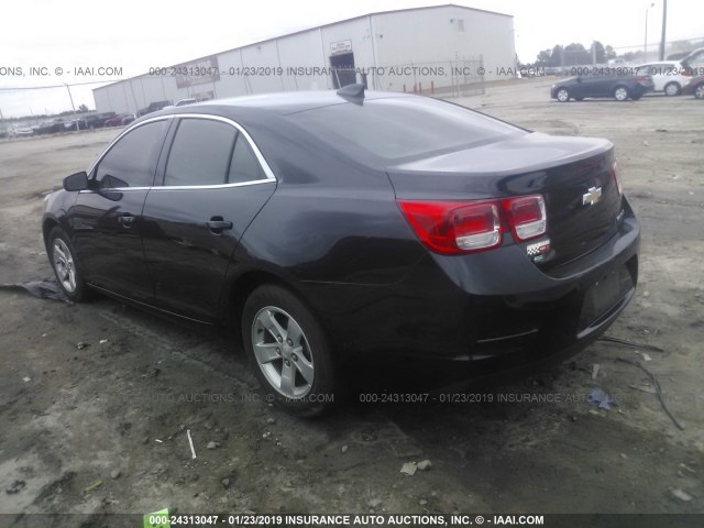 1G11B5SL1FF311194 - 2015 CHEVROLET MALIBU LS BLACK photo 3