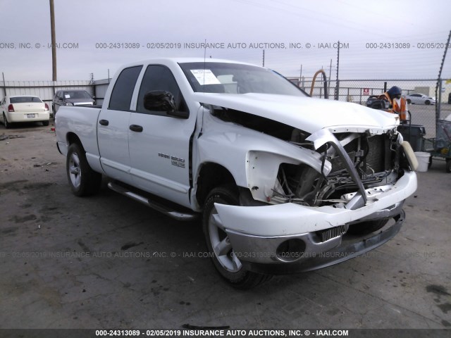 1D7HA18NX6S622145 - 2006 DODGE RAM 1500 ST/SLT WHITE photo 1