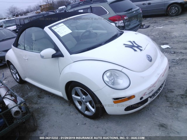 3VWFF31Y97M411254 - 2007 VOLKSWAGEN NEW BEETLE TRIPLE WHITE WHITE photo 1